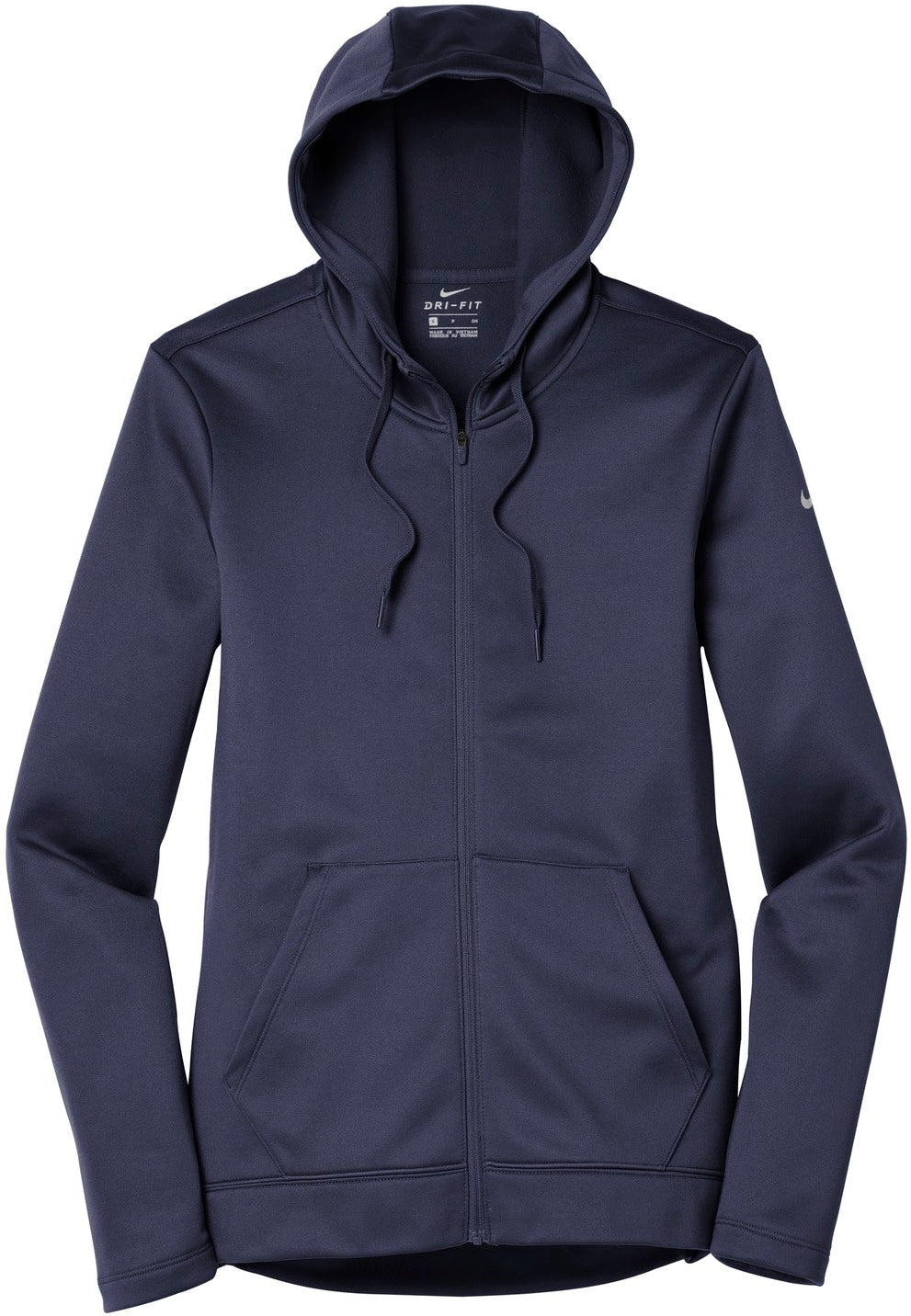 NIKE Ladies Therma-FIT Full-Zip Fleece Hoodie
