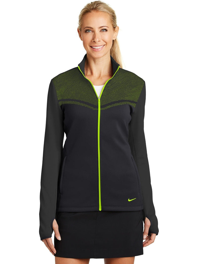 no-logo NIKE Ladies Therma-FIT Hypervis Full-Zip Jacket-Discontinued-NIKE-Thread Logic