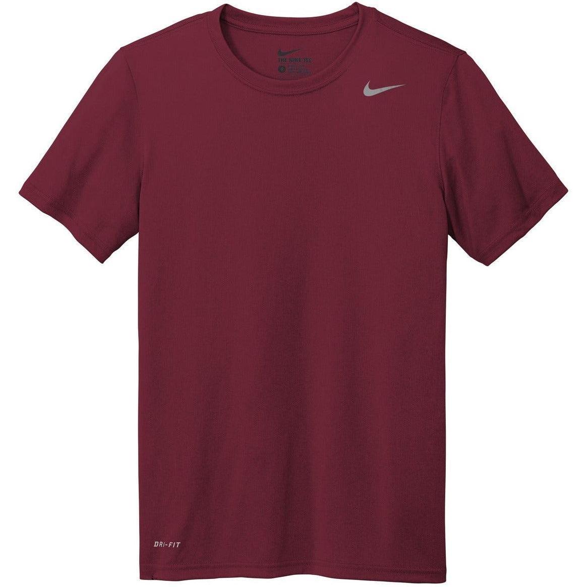 no-logo CLOSEOUT - NIKE Legend Tee-Polos-Nike-Deep Maroon-S-Thread Logic
