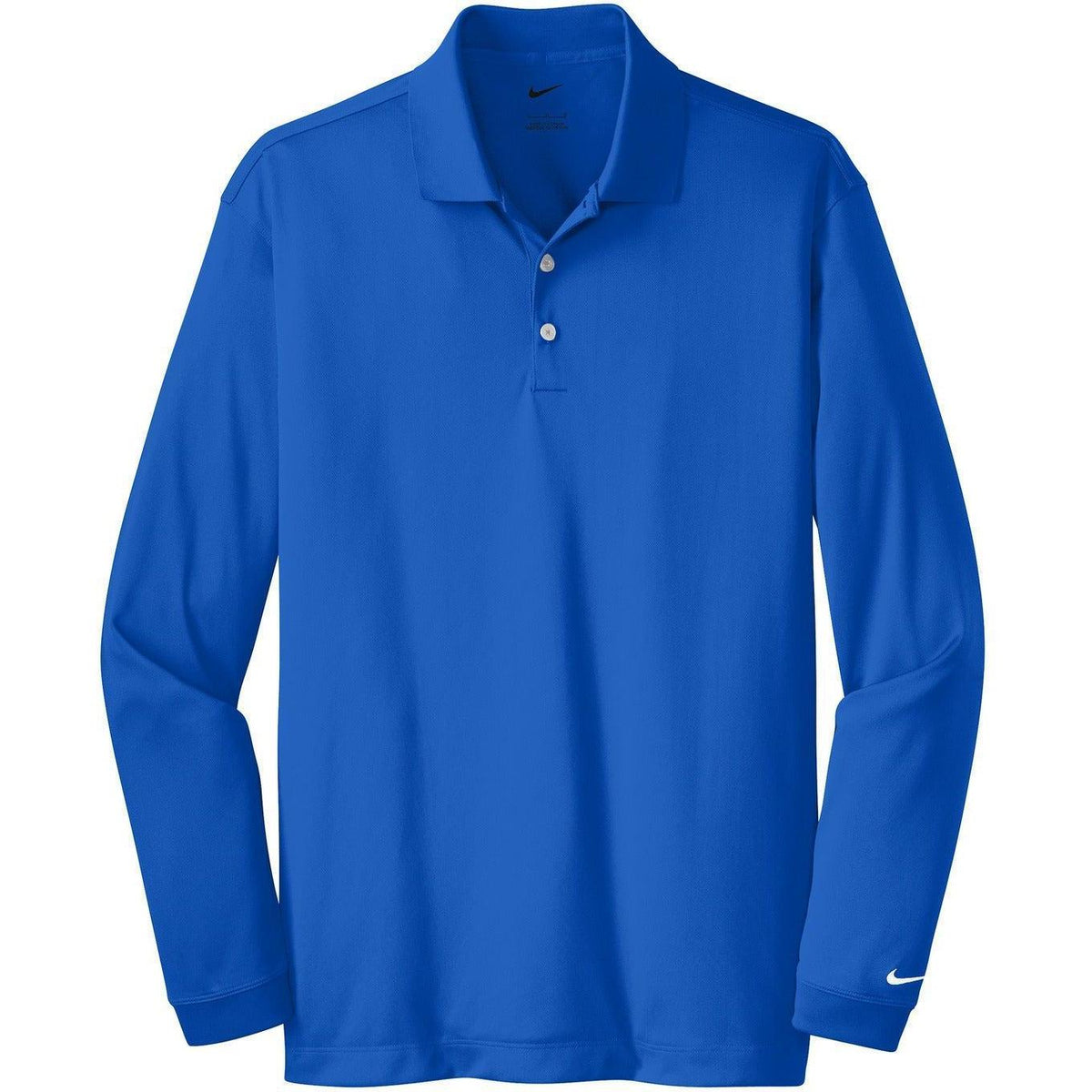 no-logo NIKE Tall Long Sleeve Dri-FIT Stretch Tech Polo