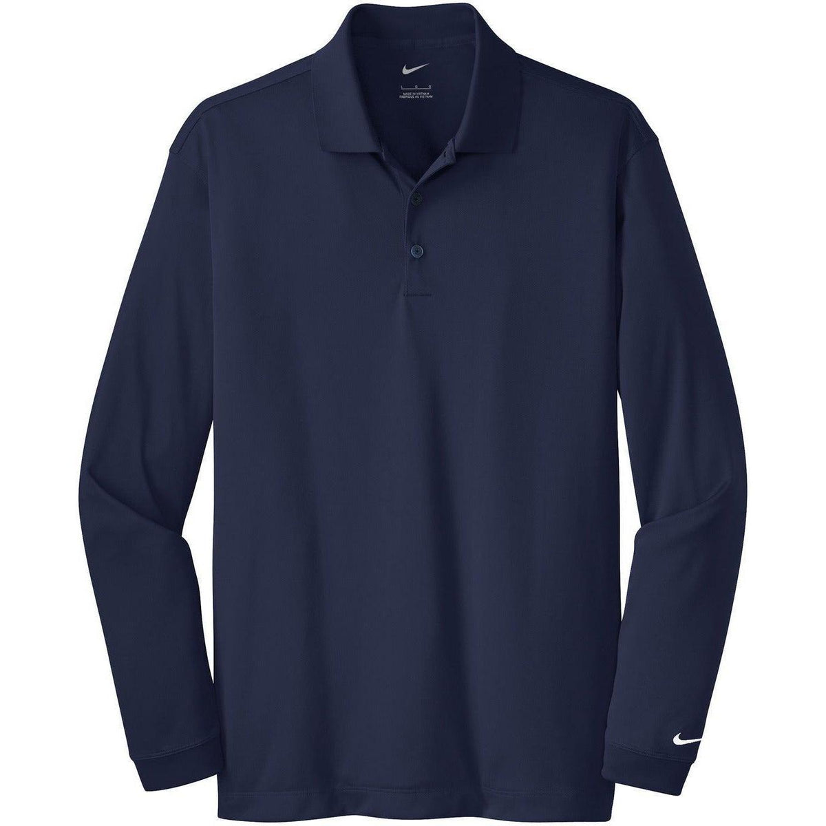 no-logo NIKE Tall Long Sleeve Dri-FIT Stretch Tech Polo