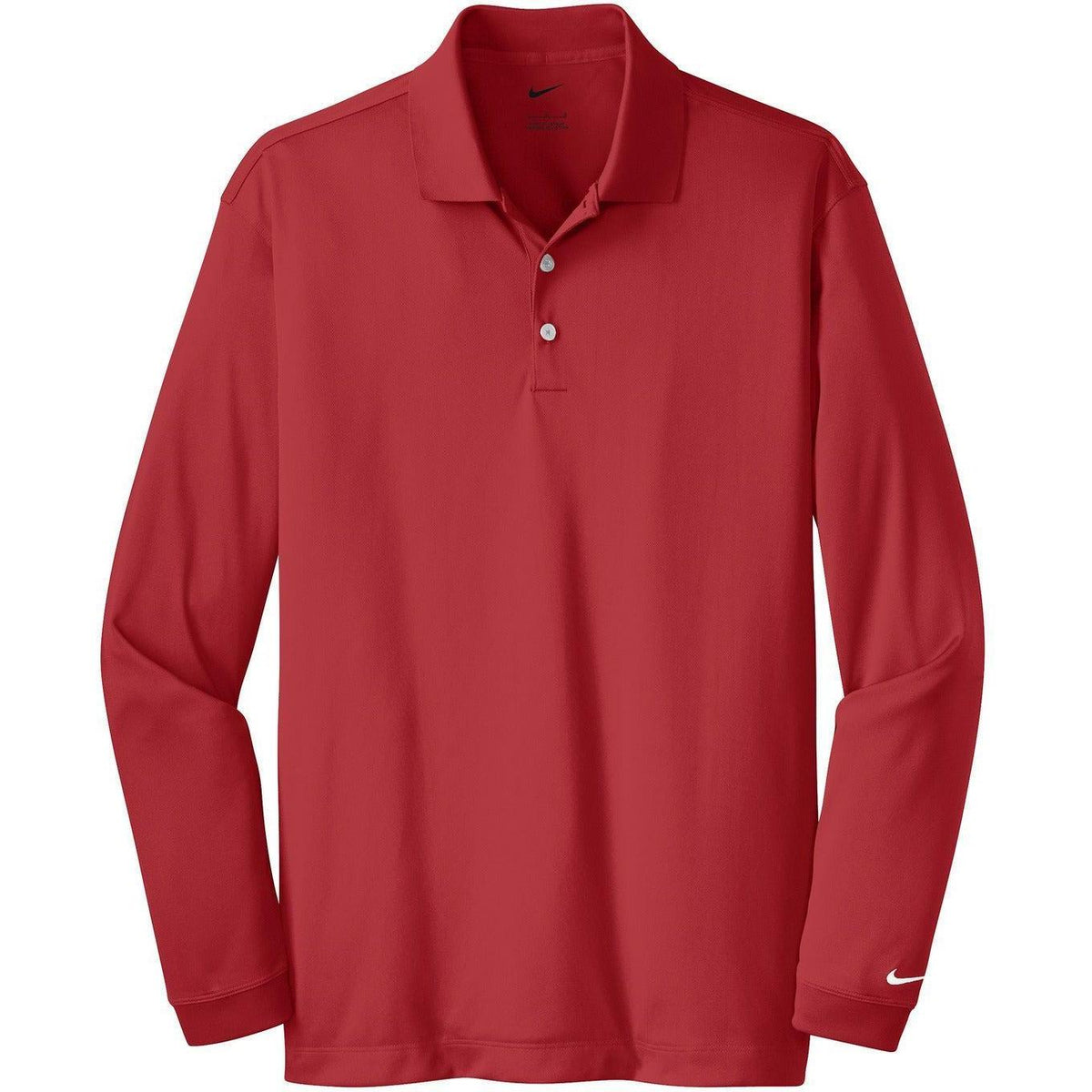 no-logo NIKE Tall Long Sleeve Dri-FIT Stretch Tech Polo