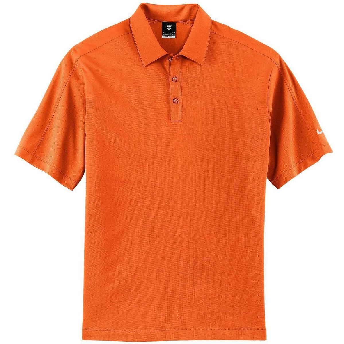 no-logo NIKE Tech Sport Dri-FIT Polo-Regular-Nike-Solar Orange-S-Thread Logic
