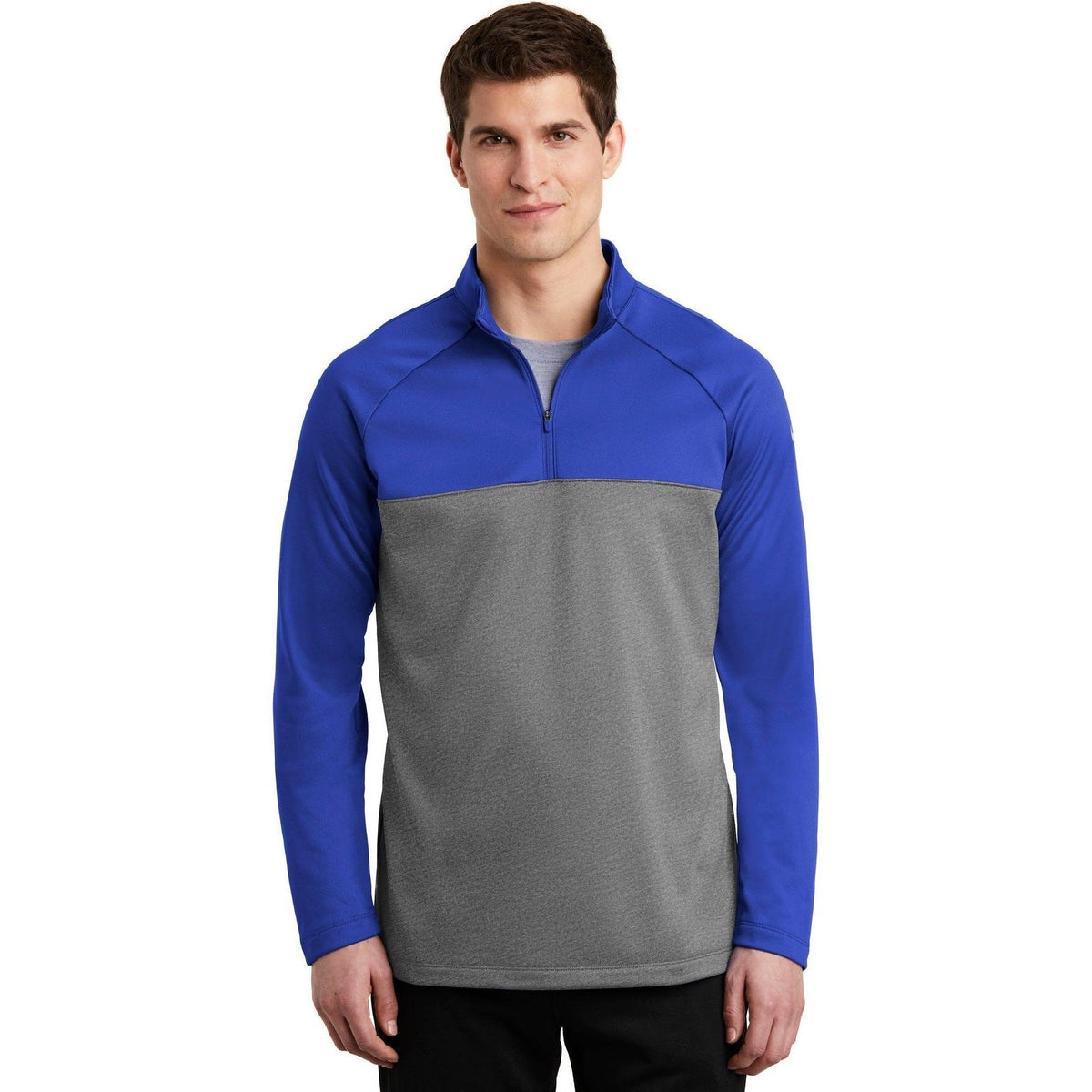 no-logo NIKE Therma-FIT 1/2-Zip Fleece-Active-Nike-Thread Logic