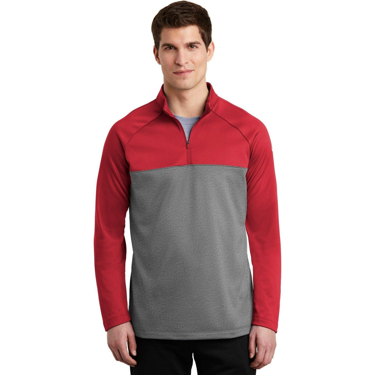 no-logo NIKE Therma-FIT 1/2-Zip Fleece-Active-Nike-Thread Logic