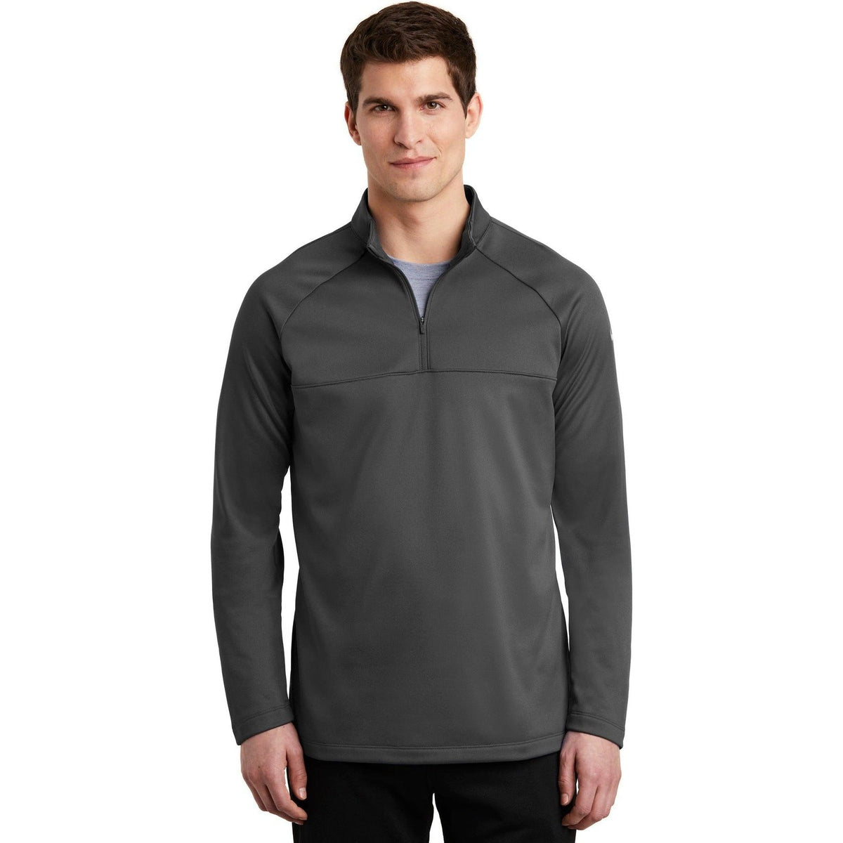 no-logo NIKE Therma-FIT 1/2-Zip Fleece-Active-Nike-Thread Logic