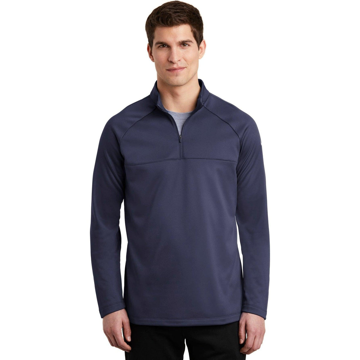 no-logo NIKE Therma-FIT 1/2-Zip Fleece-Active-Nike-Thread Logic