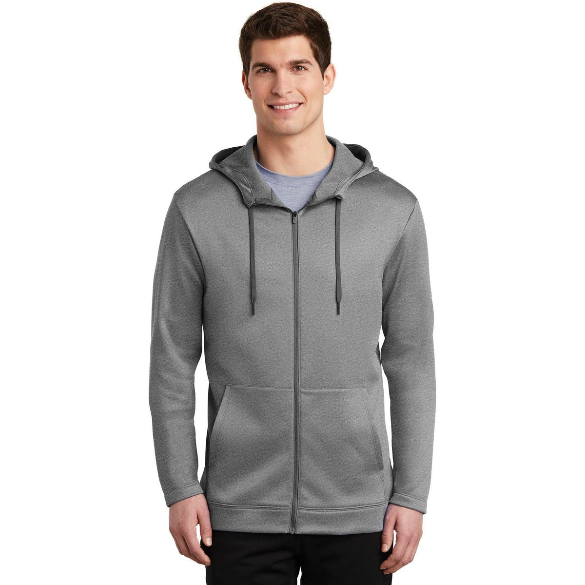 no-logo NIKE Therma-FIT Full-Zip Fleece Hoodie-Full Zips-Nike-Thread Logic