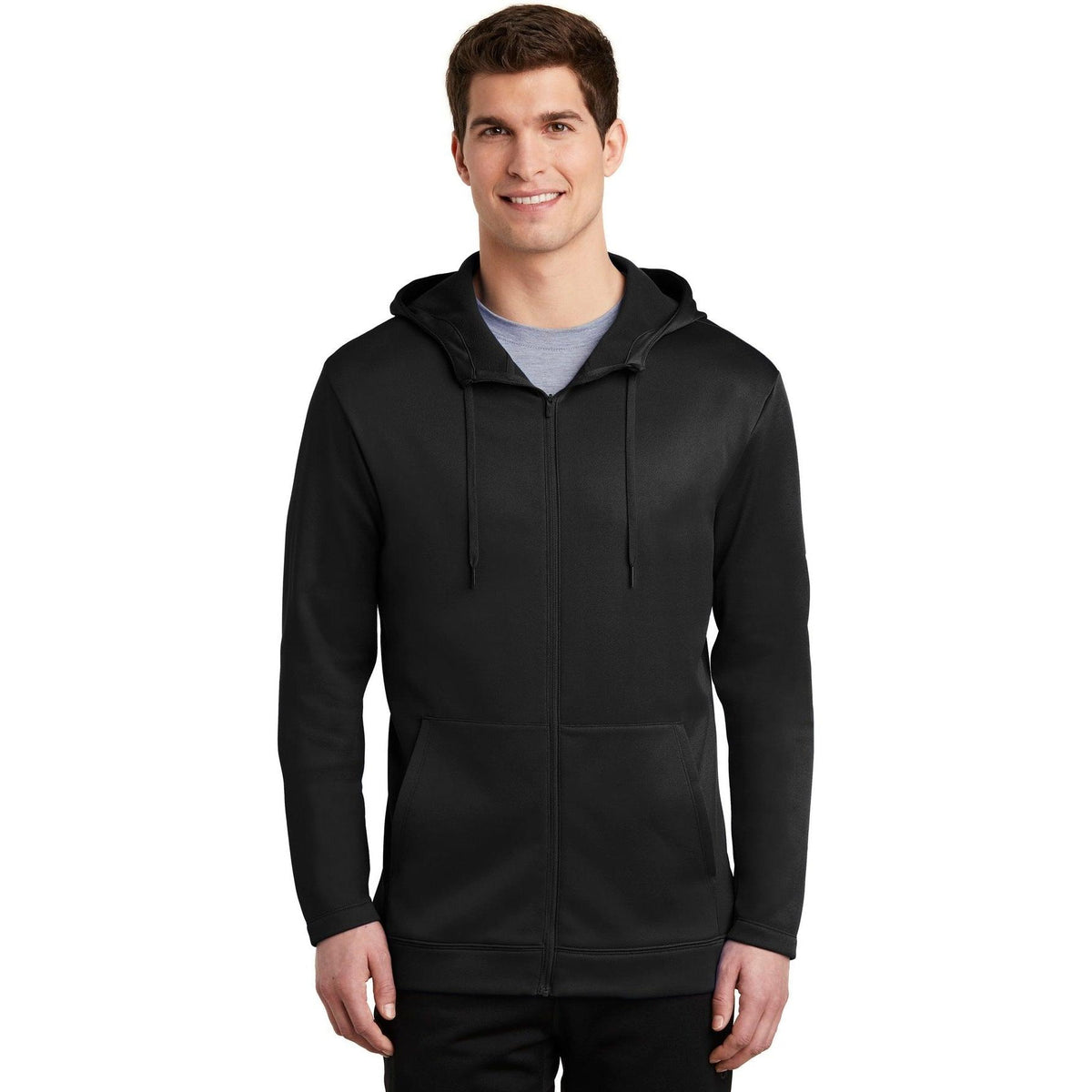 no-logo NIKE Therma-FIT Full-Zip Fleece Hoodie-Full Zips-Nike-Thread Logic