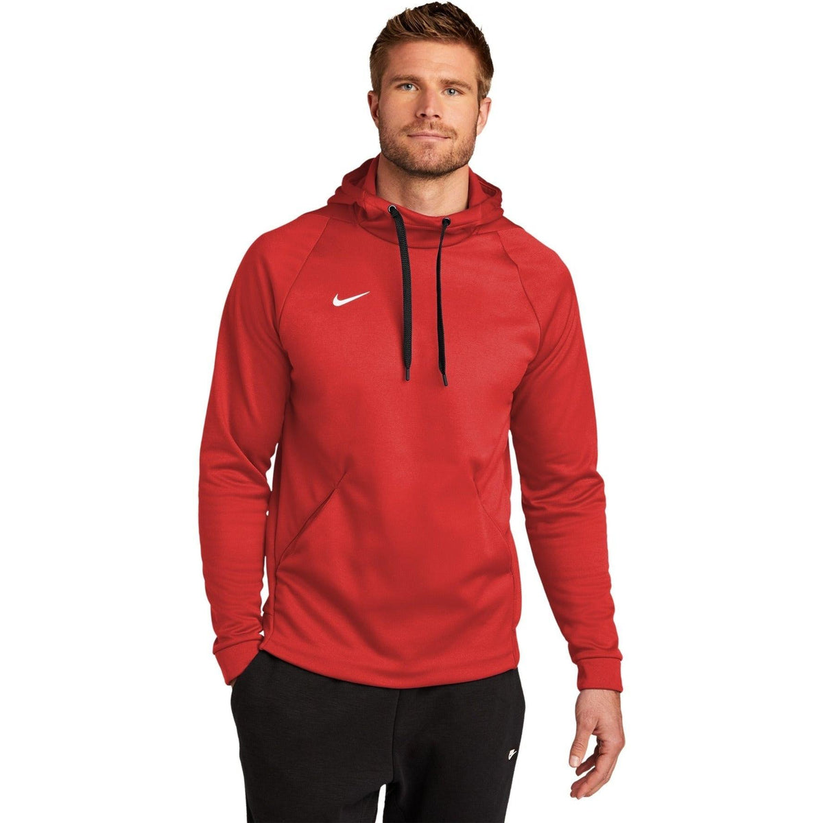 no-logo NIKE Therma-FIT Pullover Fleece Hoodie-Regular-NIKE-Thread Logic