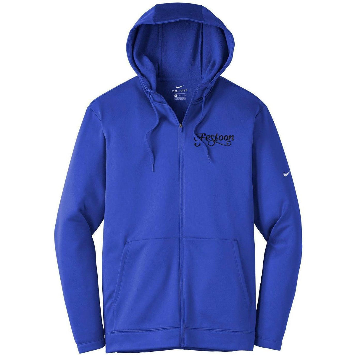 no-logo NIKE Therma-FIT Full-Zip Fleece Hoodie-Full Zips-Nike-Thread Logic