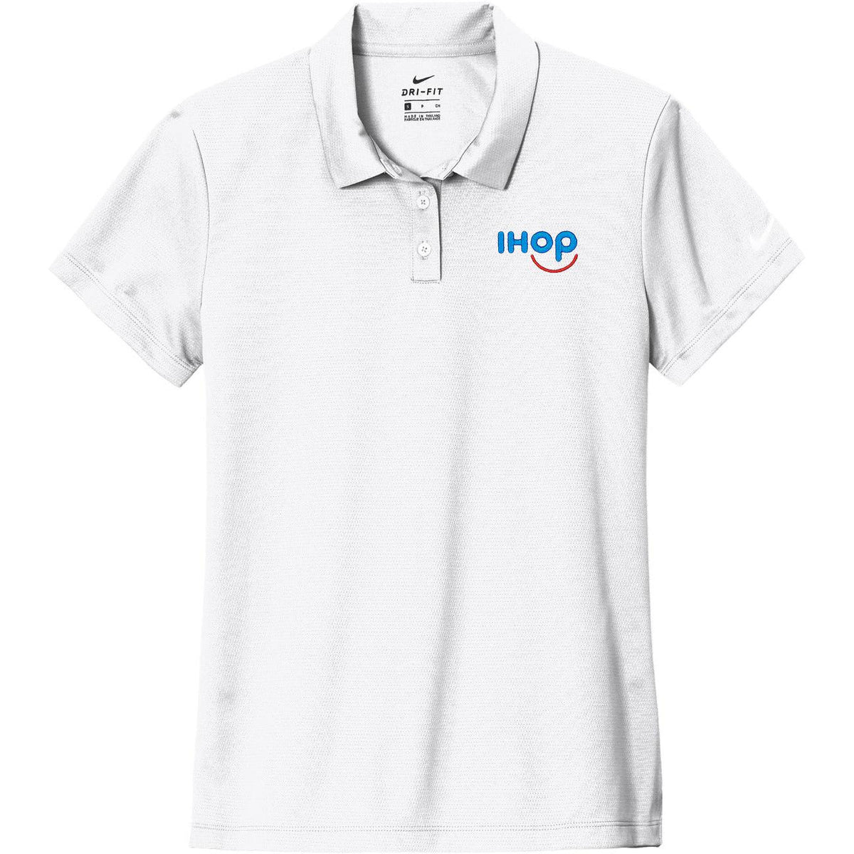 no-logo NIKE Women's Dry Essential Solid Polo-Regular-Nike-Thread Logic