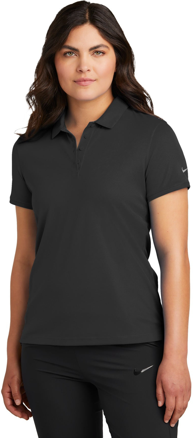 no-logo Nike Ladies Victory Solid Polo-Nike-Thread Logic