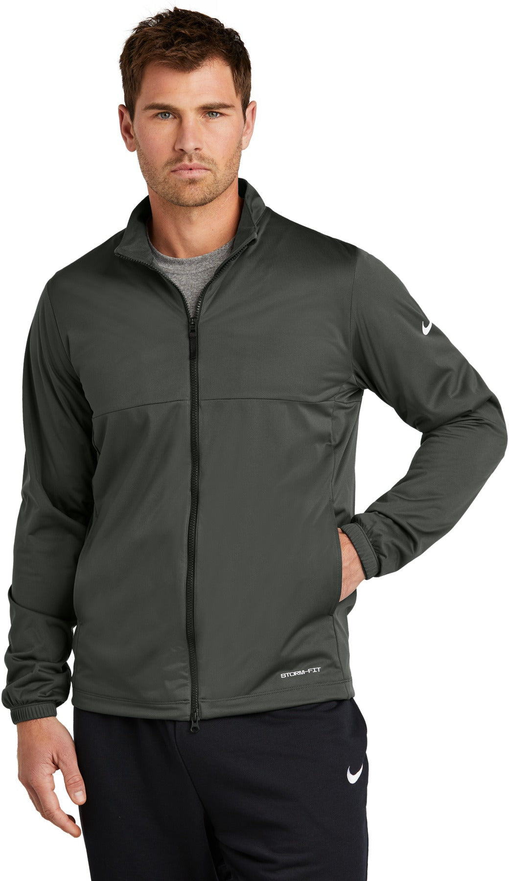 no-logo Nike Storm-FIT Full-Zip Jacket-Nike-Thread Logic
