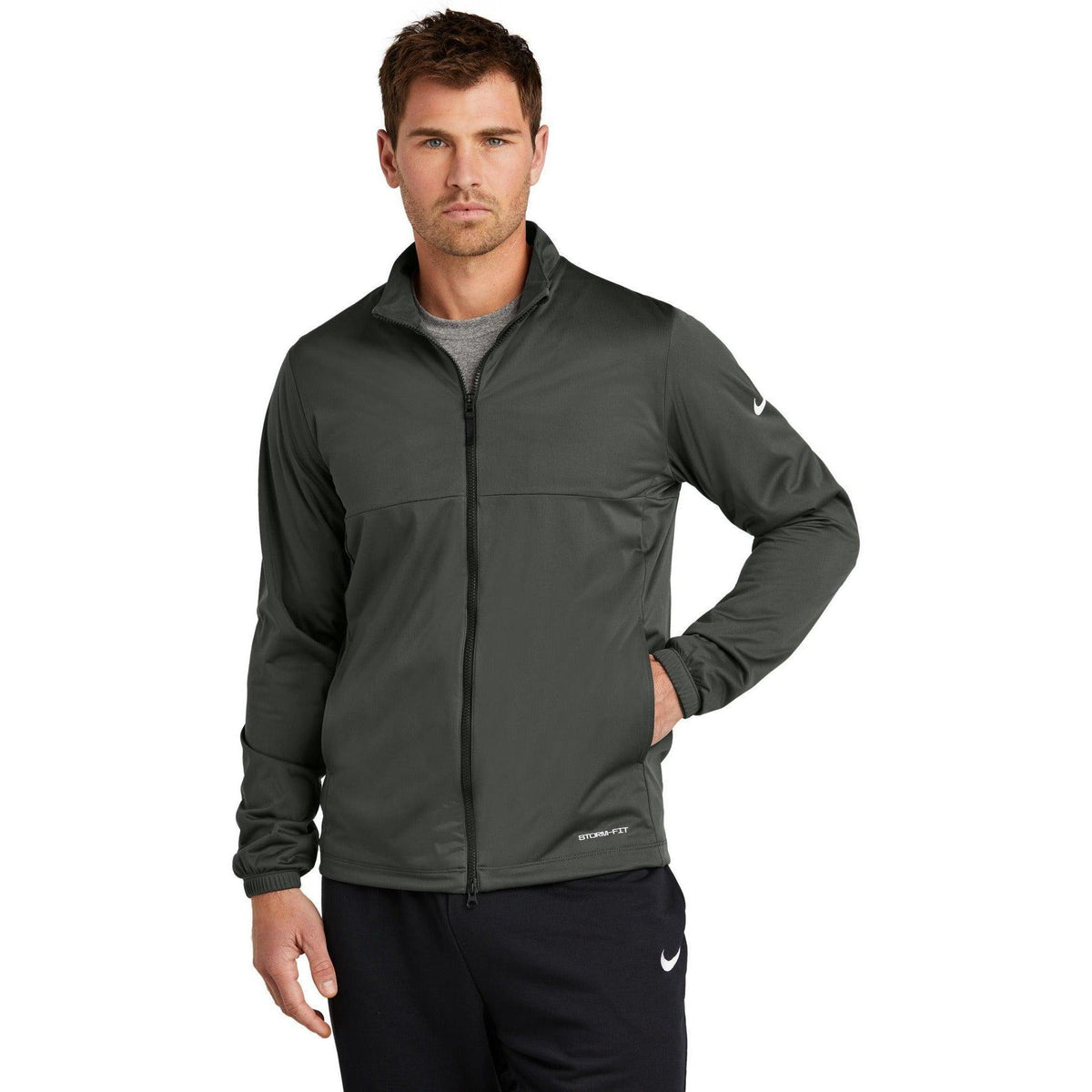 no-logo Nike Storm-FIT Full-Zip Jacket-Nike-Thread Logic