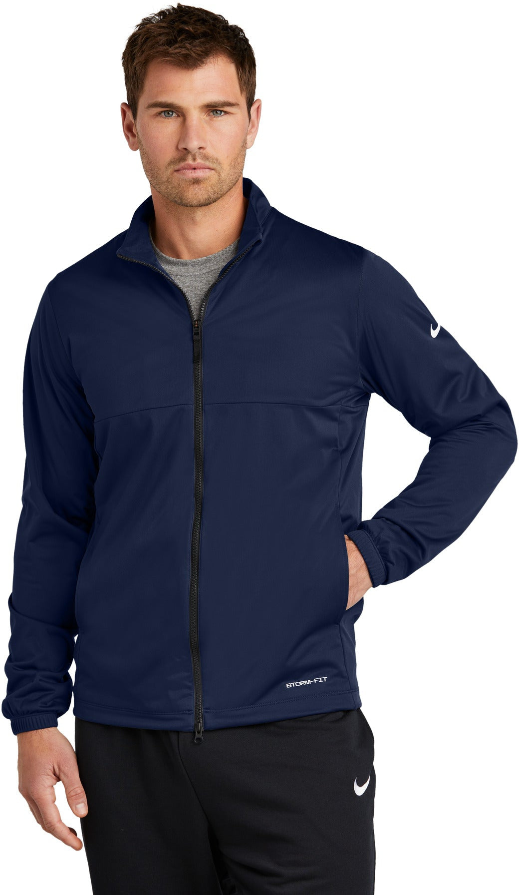 no-logo Nike Storm-FIT Full-Zip Jacket-Nike-Thread Logic