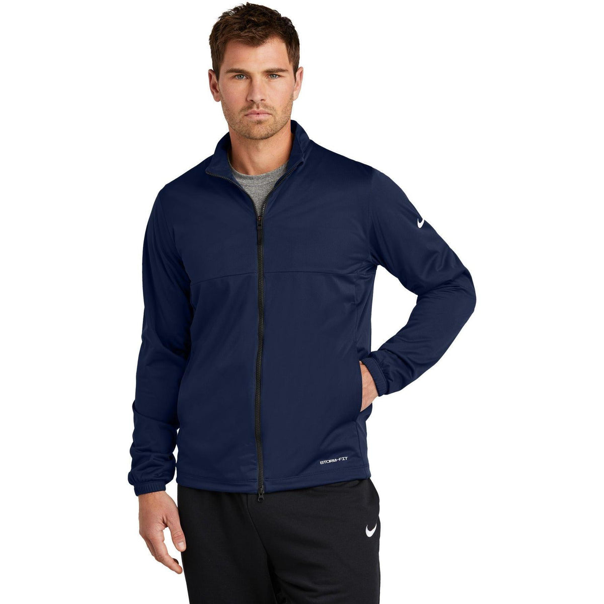 no-logo Nike Storm-FIT Full-Zip Jacket-Nike-Thread Logic