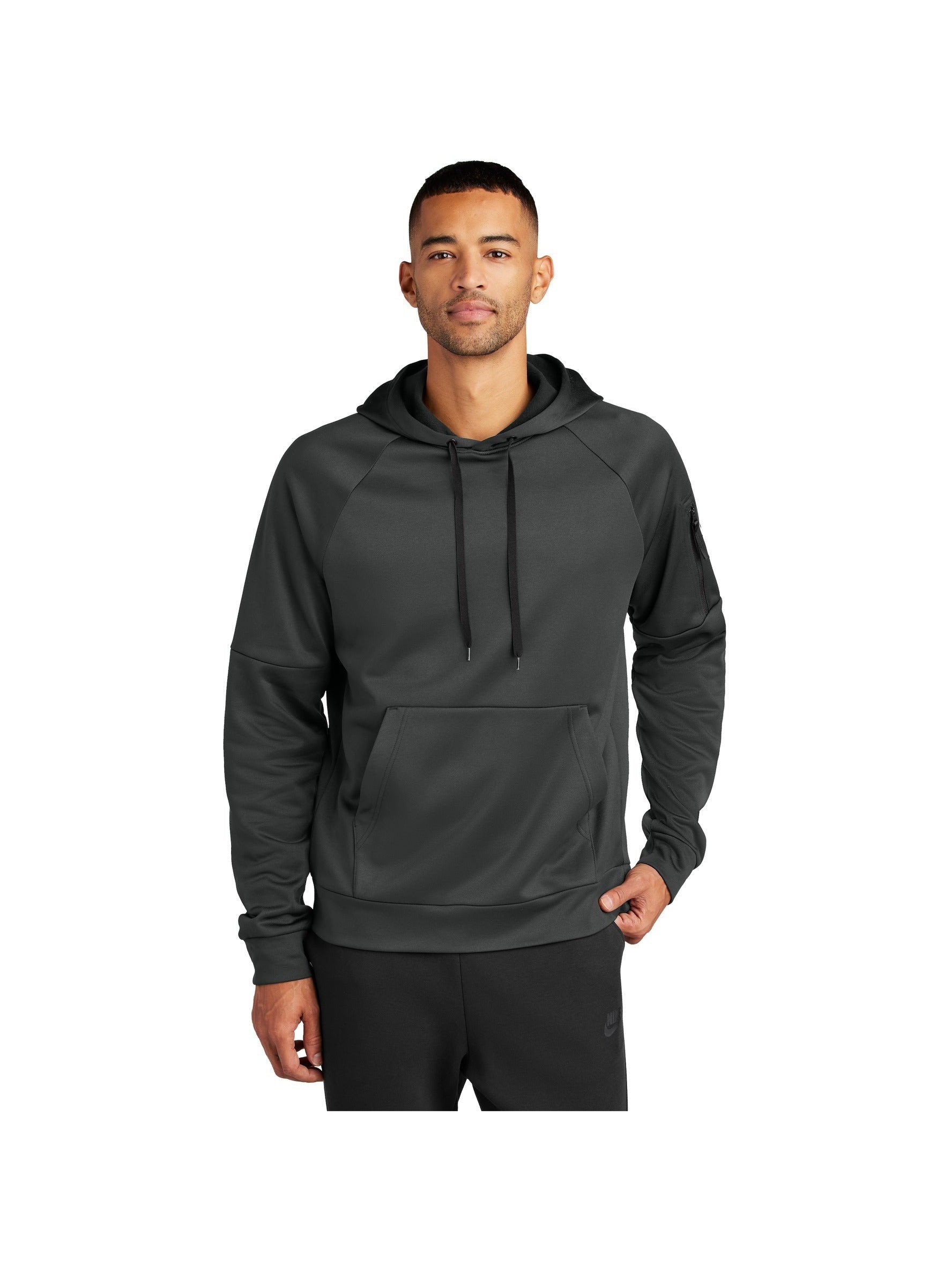 no-logo Nike Therma-FIT Pocket Pullover Fleece Hoodie-Nike-Thread Logic