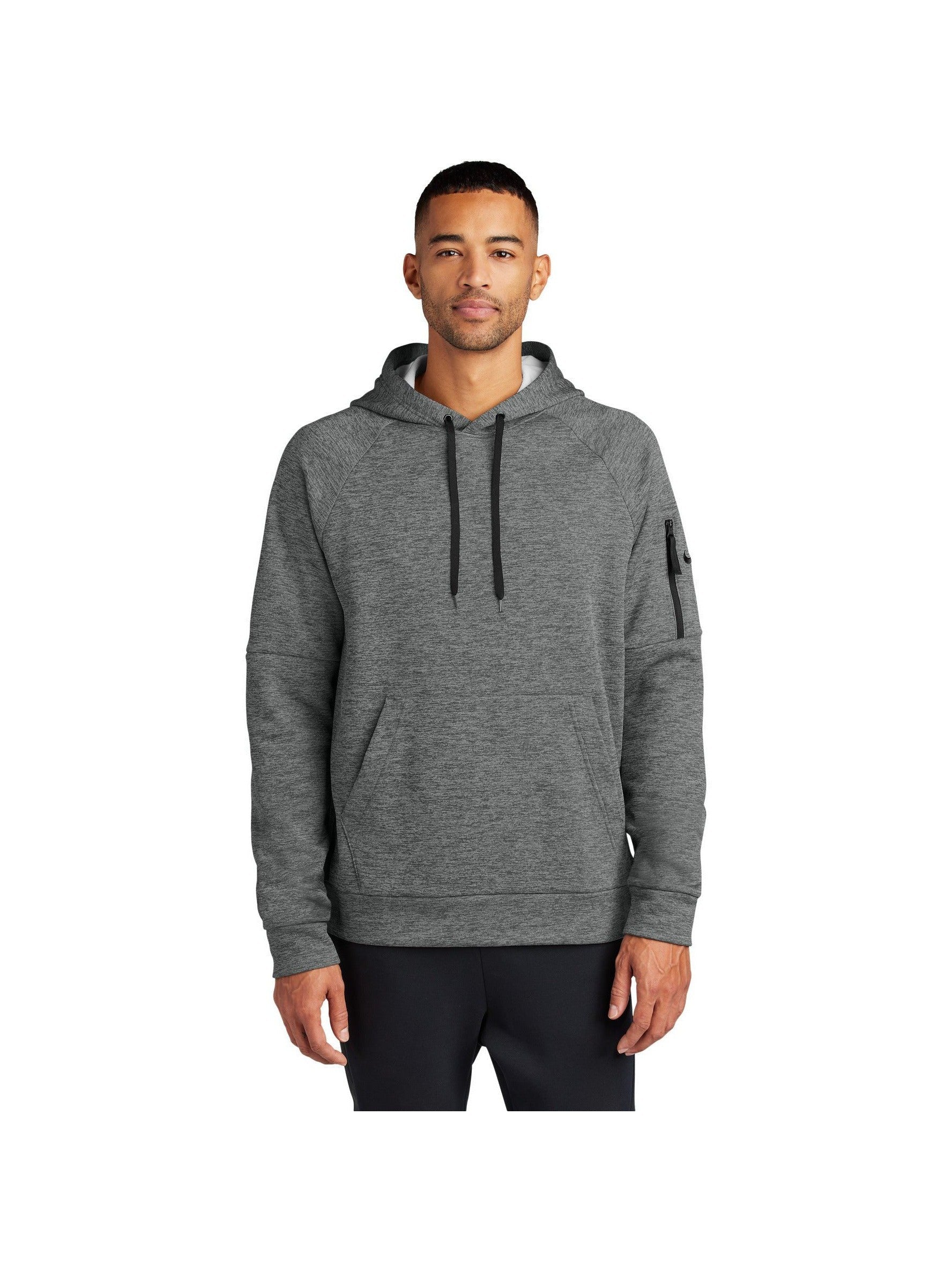 no-logo Nike Therma-FIT Pocket Pullover Fleece Hoodie-Nike-Thread Logic