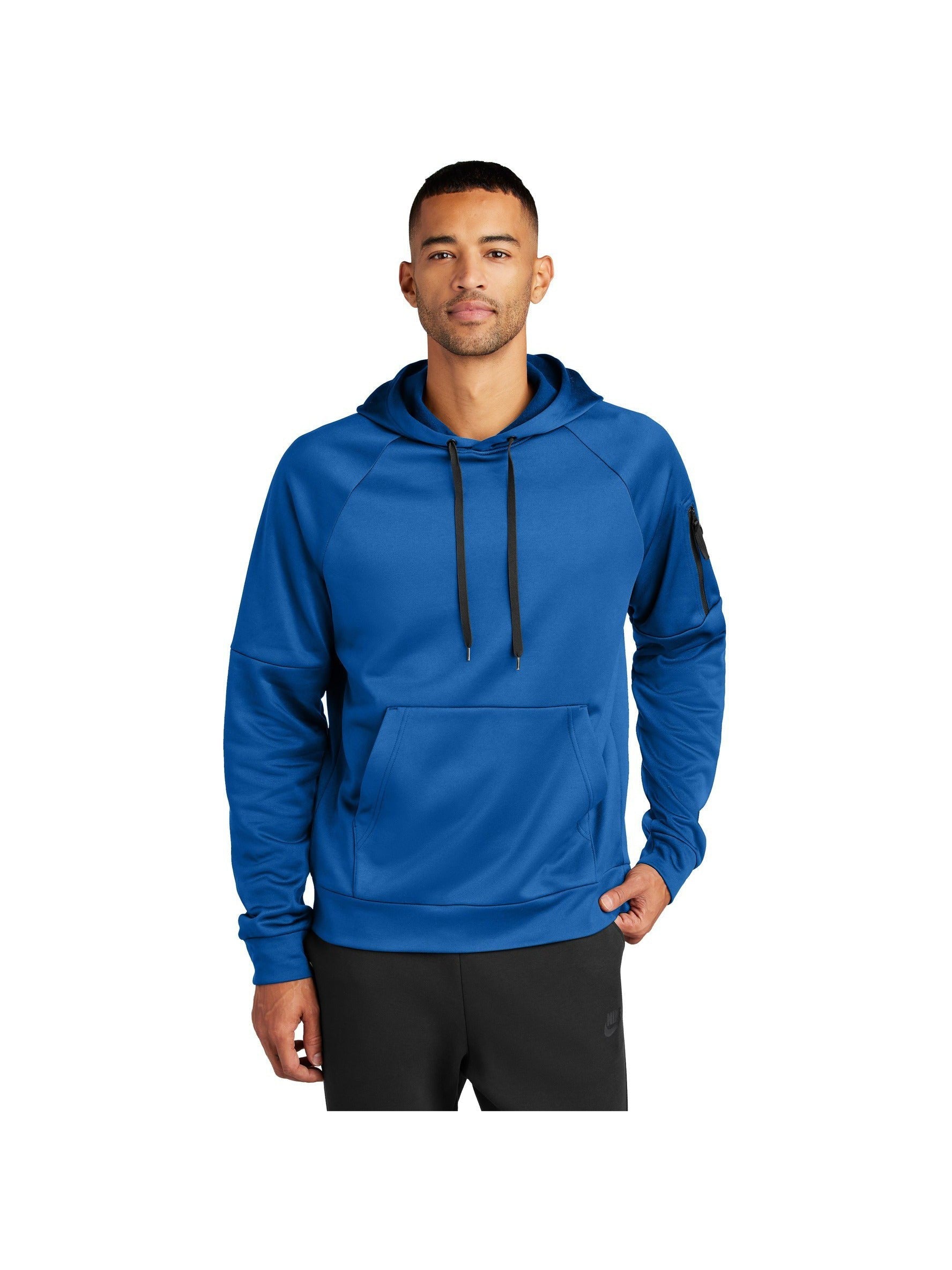 no-logo Nike Therma-FIT Pocket Pullover Fleece Hoodie-Nike-Thread Logic