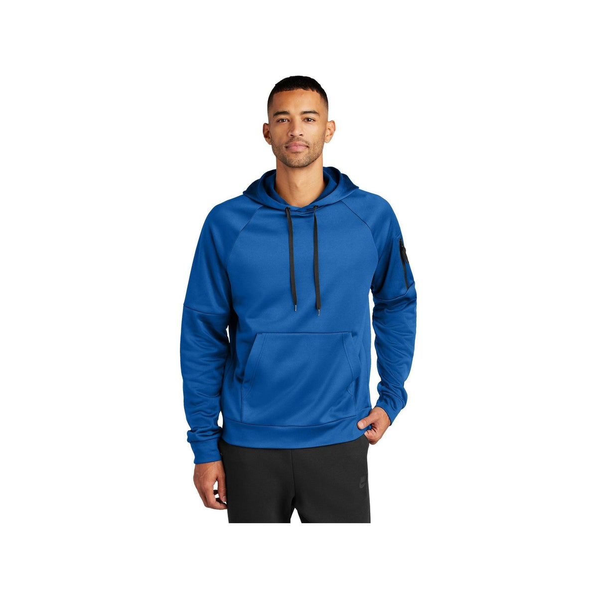 no-logo Nike Therma-FIT Pocket Pullover Fleece Hoodie-Nike-Thread Logic
