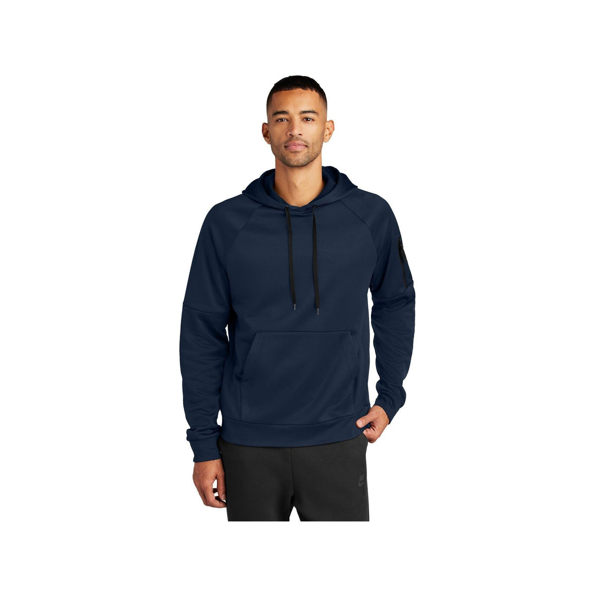 no-logo Nike Therma-FIT Pocket Pullover Fleece Hoodie-Nike-Thread Logic