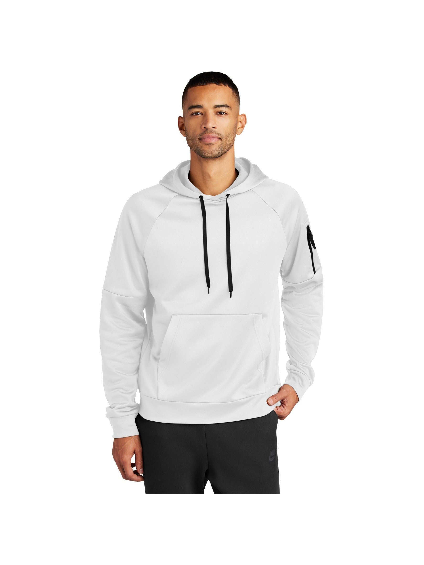 no-logo Nike Therma-FIT Pocket Pullover Fleece Hoodie-Nike-Thread Logic