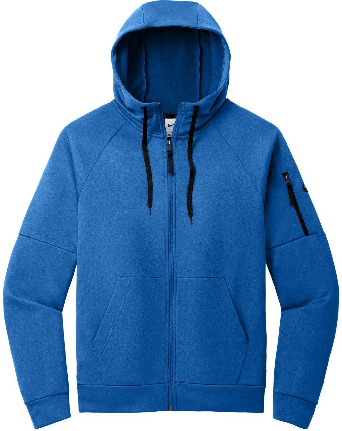 nike mens therma fit full zip hoodie