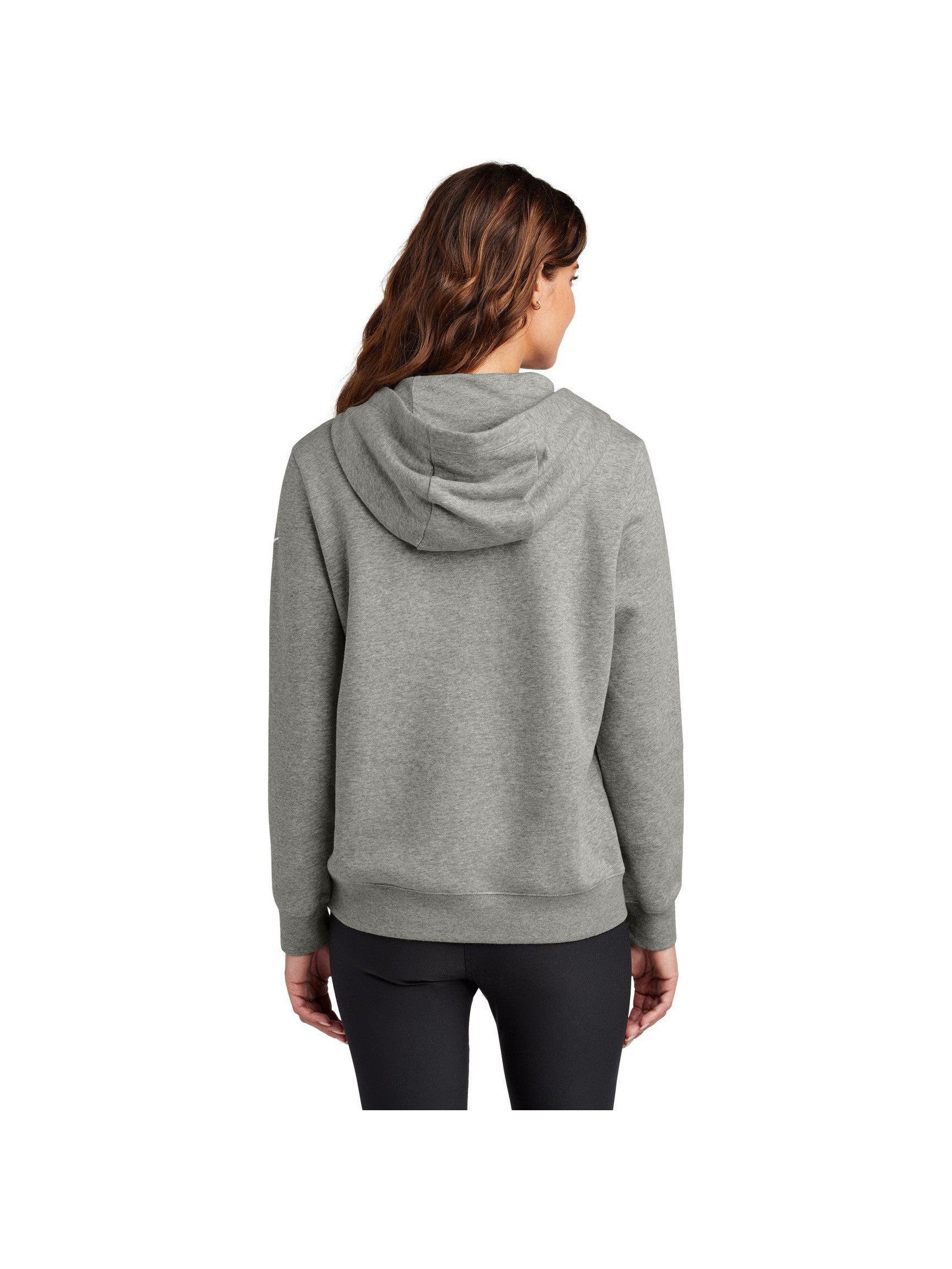 no-logo Nike Ladies Club Fleece Sleeve Swoosh Pullover Hoodie-Nike-Thread Logic
