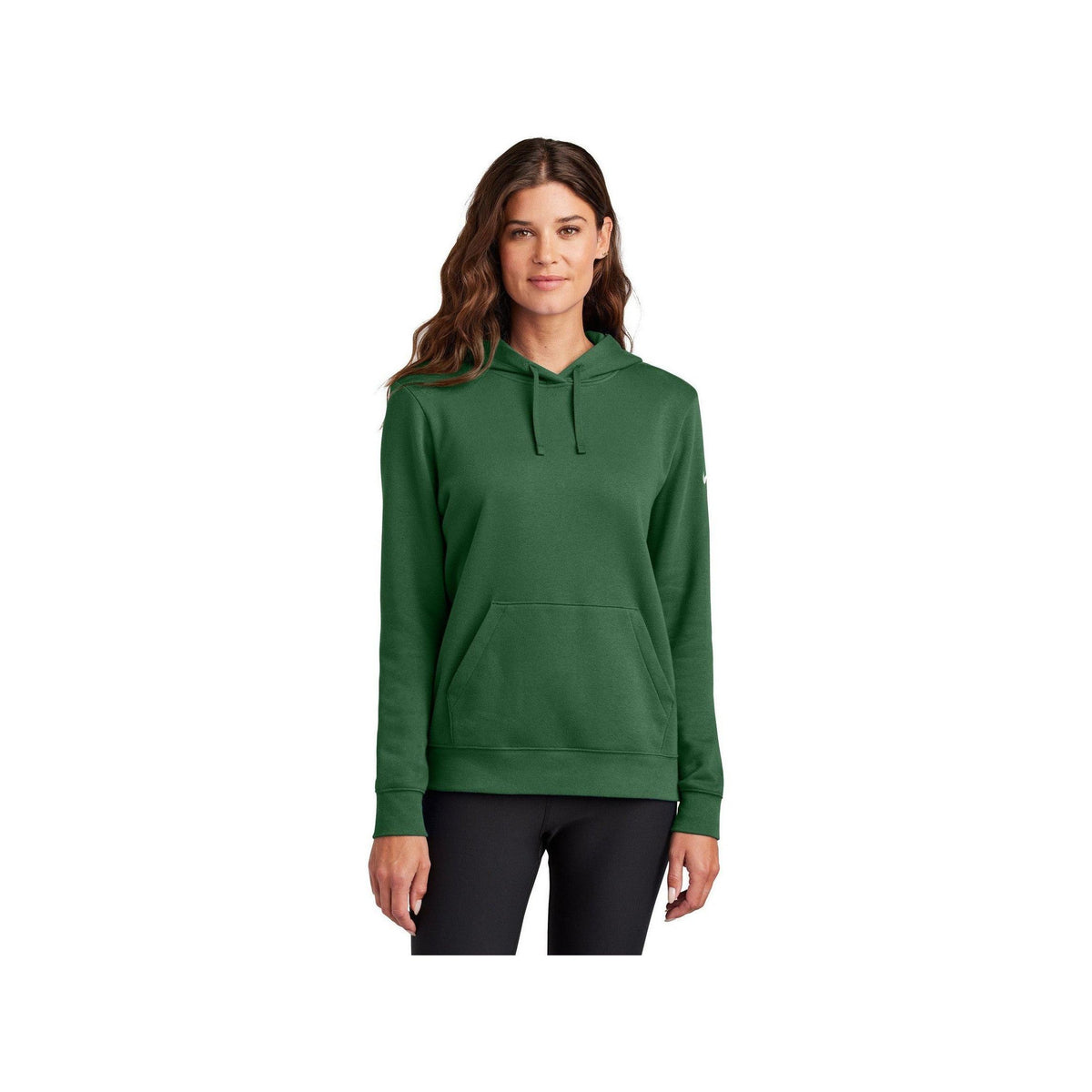 no-logo Nike Ladies Club Fleece Sleeve Swoosh Pullover Hoodie-Nike-Thread Logic