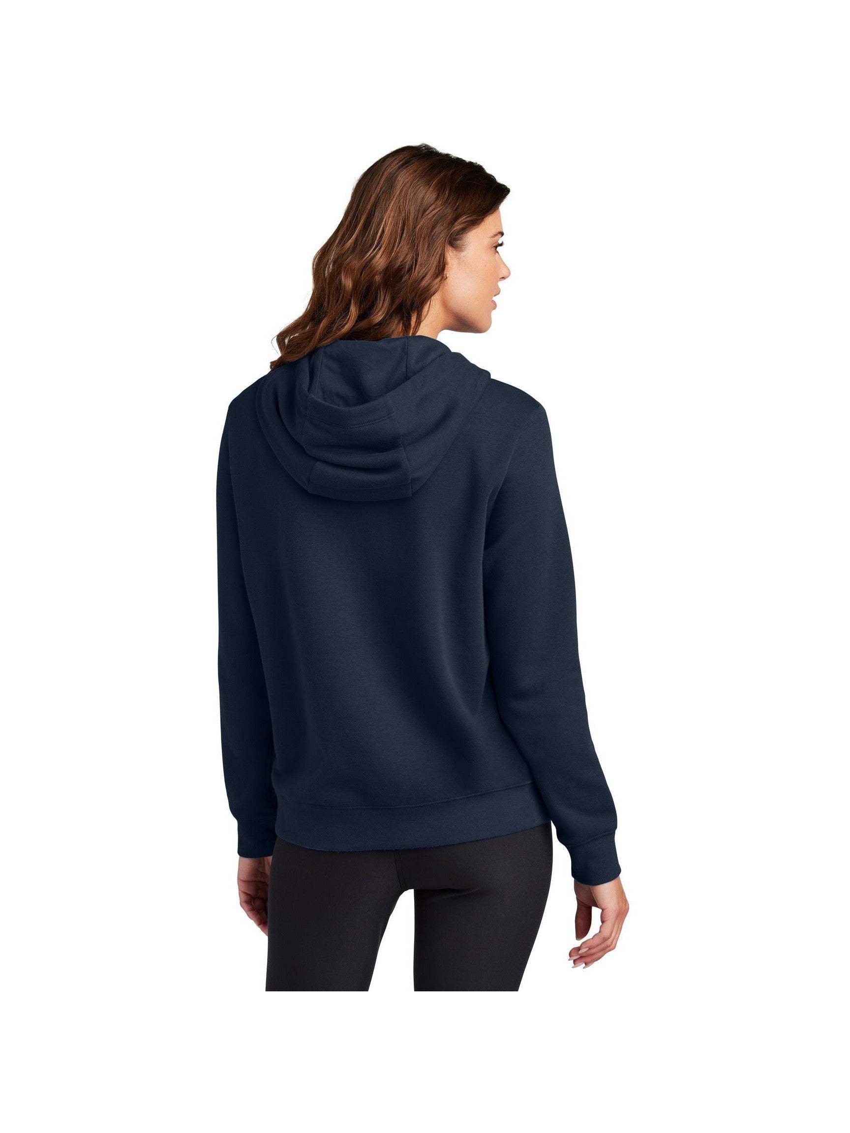 no-logo Nike Ladies Club Fleece Sleeve Swoosh Pullover Hoodie-Nike-Thread Logic