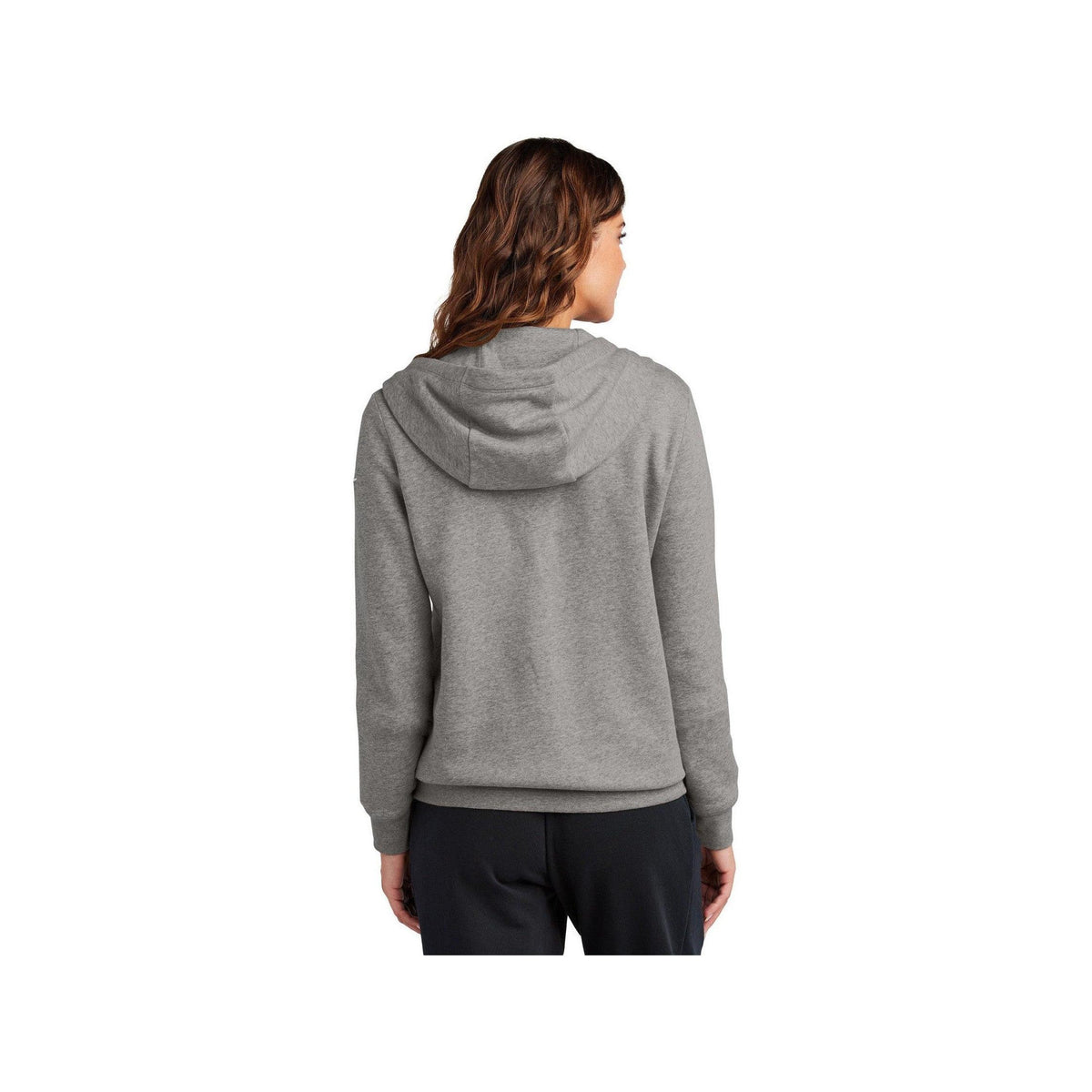 no-logo Nike Ladies Club Fleece Sleeve Swoosh Full-Zip Hoodie-Nike-Thread Logic