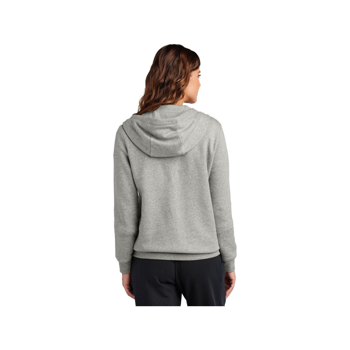 no-logo Nike Ladies Club Fleece Sleeve Swoosh Full-Zip Hoodie-Nike-Thread Logic