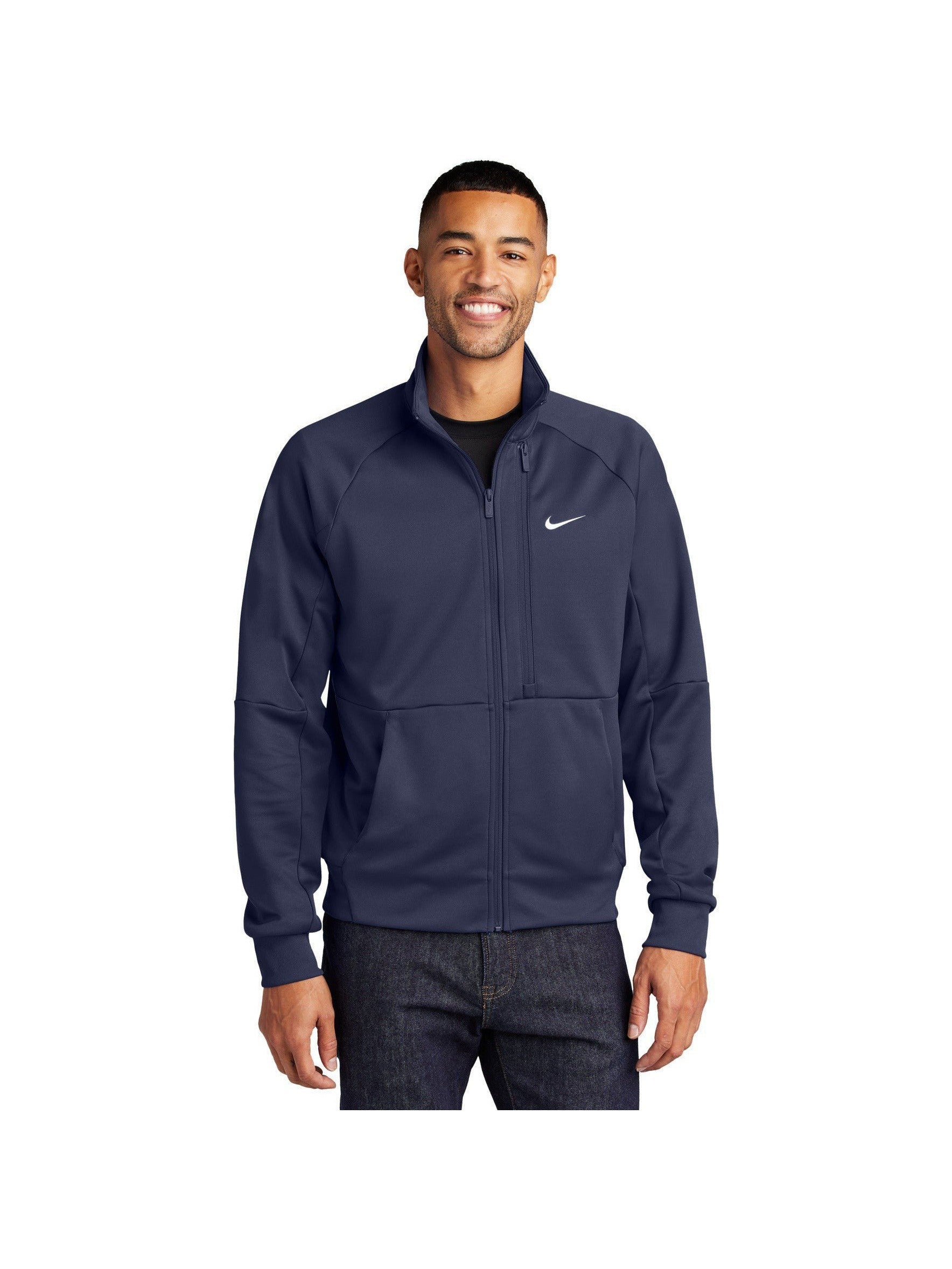 no-logo Nike Full-Zip Chest Swoosh Jacket-Nike-Thread Logic