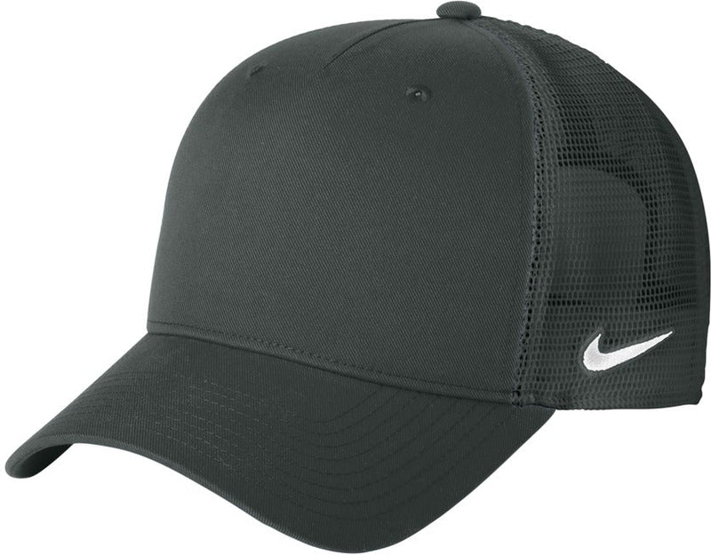 Nike Snapback Mesh Trucker Cap with custom logo embroidery | NKFN9893 |  Thread Logic