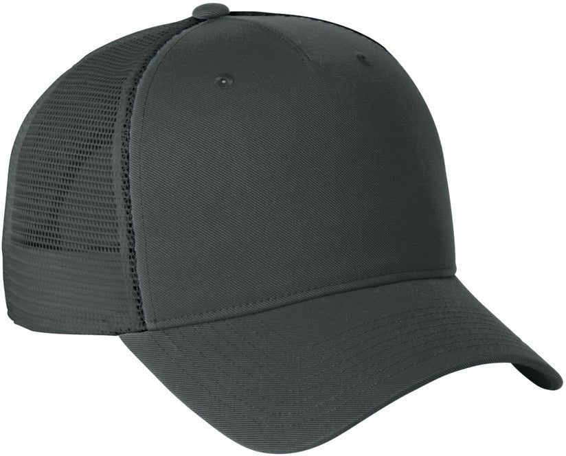 no-logo Nike Snapback Mesh Trucker Cap-Nike-Anthracite/ Anthracite-M/L-Thread Logic