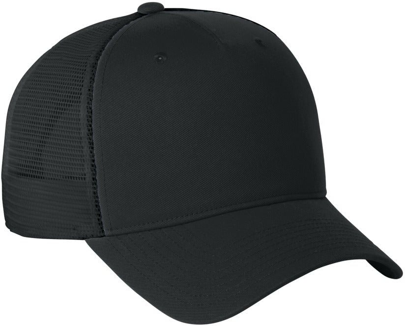 no-logo Nike Snapback Mesh Trucker Cap-Nike-Black/ Black-M/L-Thread Logic