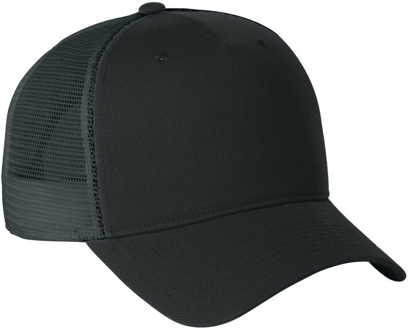 no-logo Nike Snapback Mesh Trucker Cap-Nike-Black/ Dark Grey-M/L-Thread Logic