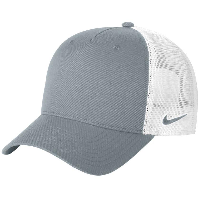 Snapback Thread Cap Nike Snapback Mesh Trucker Cap with custom logo embroidery | NKFN9893 ...