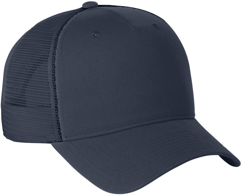 no-logo Nike Snapback Mesh Trucker Cap-Nike-Navy/ Navy-M/L-Thread Logic