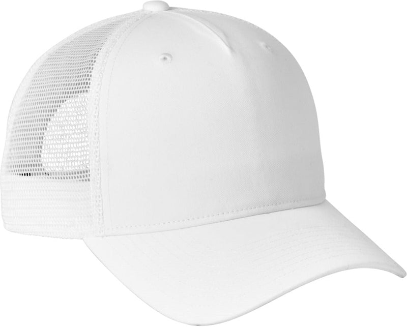 no-logo Nike Snapback Mesh Trucker Cap-Nike-White/ White-M/L-Thread Logic