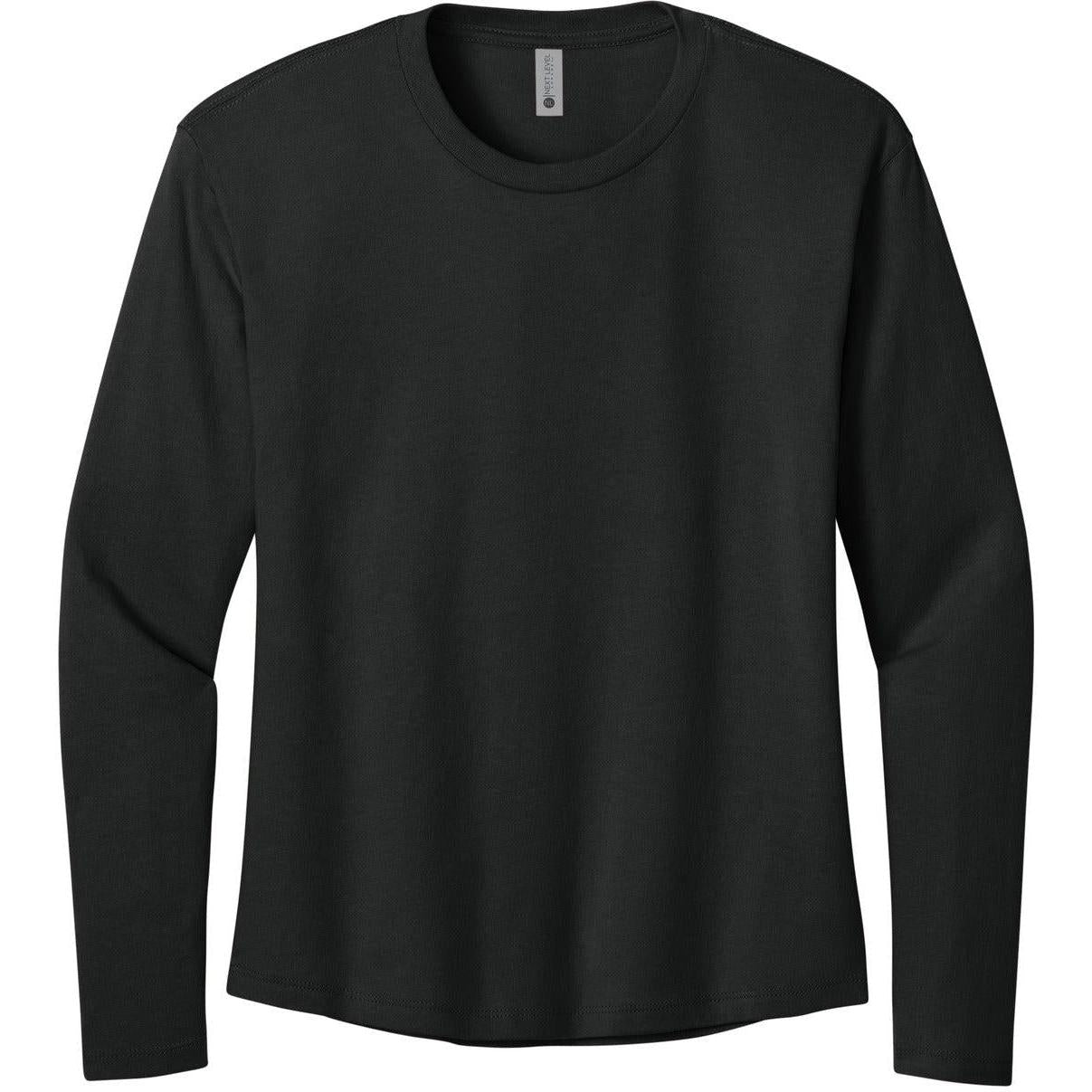Next Level Apparel Ladies Cotton Relaxed Long Sleeve Tee