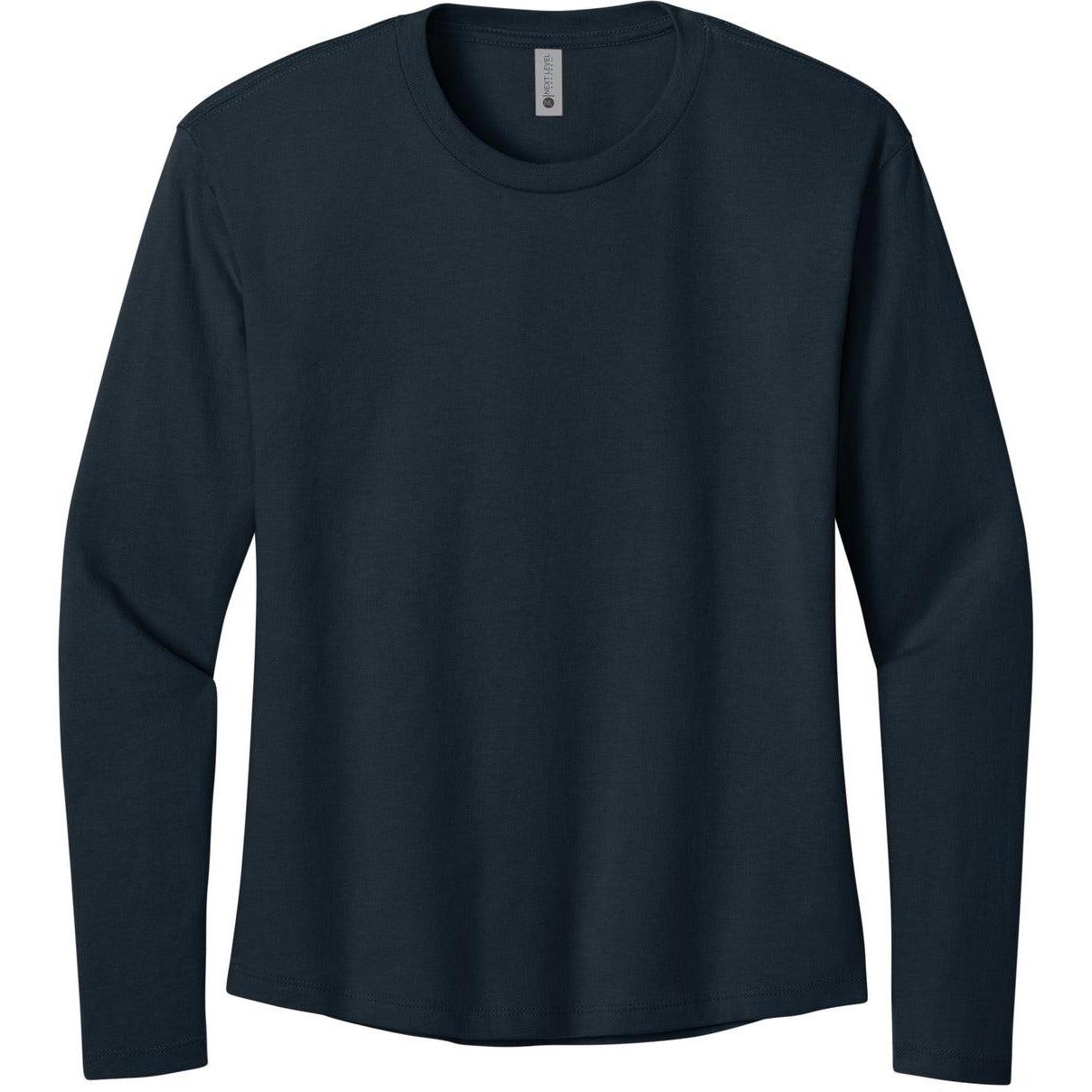 Next Level Apparel Women's Cotton Relaxed Long Sleeve Tee