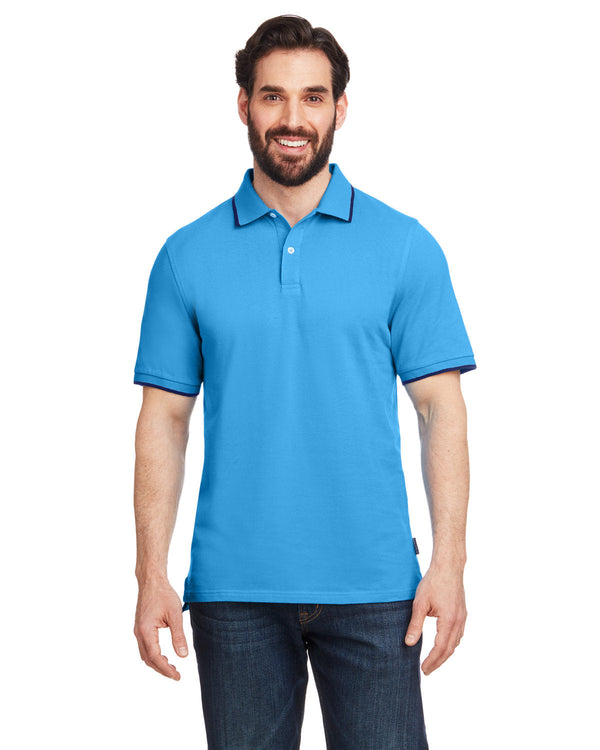  Nautica Deck Polo-Men's Polos-Nautica-Azure Blue-S-Thread Logic