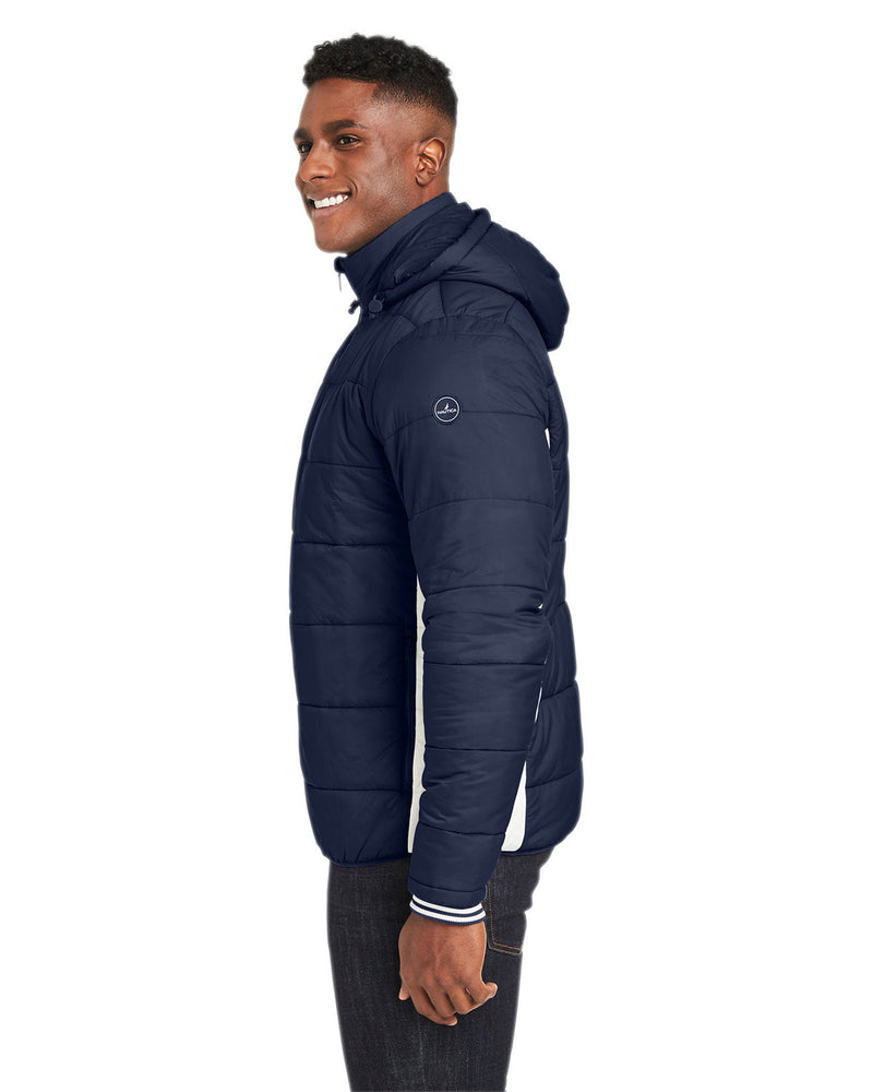 Nautica Men's Hooded Parka Jacket, Water and Wind Resistant, Deep Black at  Amazon Men's Clothing store