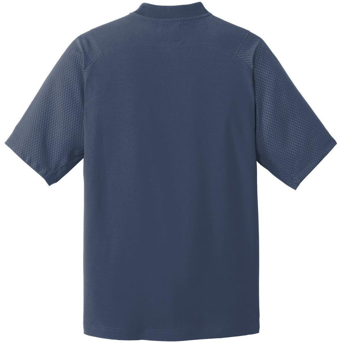 no-logo New Era Cage Short Sleeve 1/4-Zip Jacket-Regular-New Era-Thread Logic