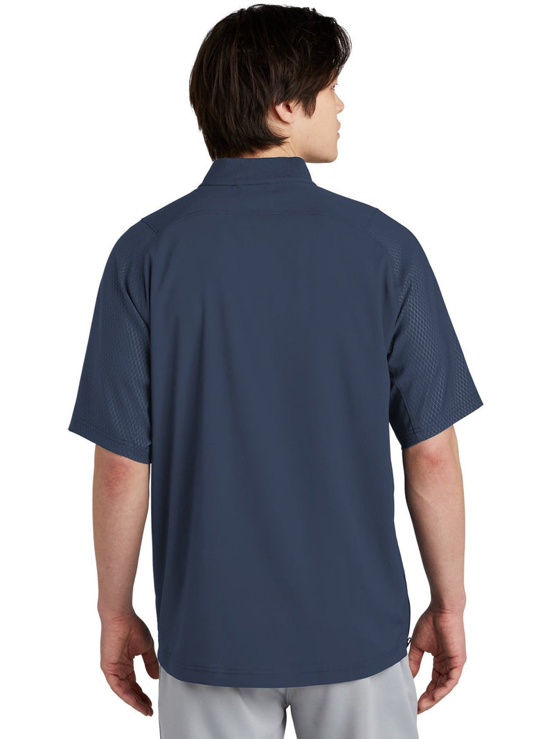 New Era Cage Short Sleeve 1/4-Zip Jacket, Product
