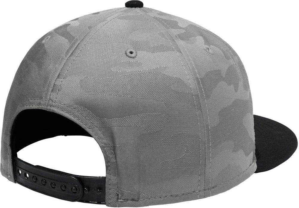 no-logo New Era Camo Flat Bill Snapback Cap-Regular-New Era-Thread Logic 