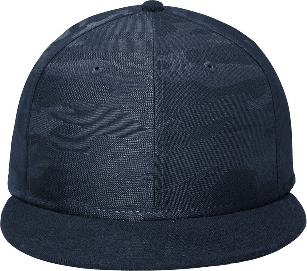 New Era Camo Flat Bill Snapback Cap 