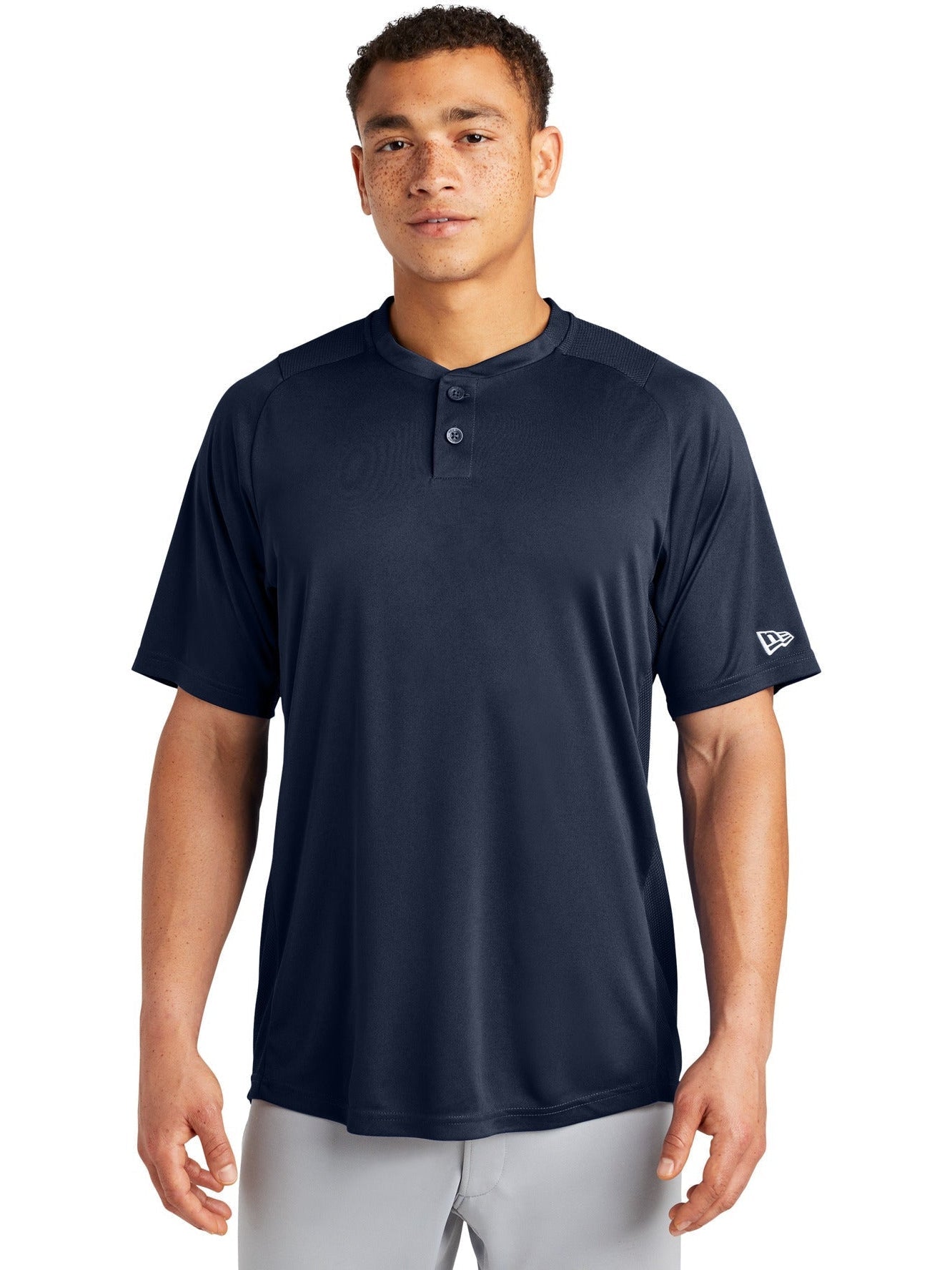 no-logo New Era Diamond Era 2-Button Jersey-Regular-New Era-Thread Logic